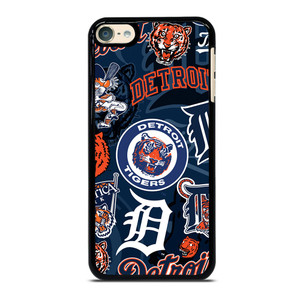 DETROIT TIGERS PATTERN iPod Touch 6 Case DETROIT TIGERS PATTERN iPod Touch 6 Case
