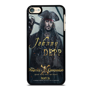 PIRATES OF THE CARIBBEAN JOHNNY DEPP iPod Touch 6 Case