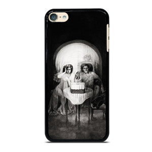 DATE SKULLS ILLUSION BLACK iPod Touch 6 Case