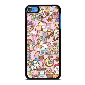TOKIDOKI UNICORN DONUTELLA COLLAGE iPod Touch 7 Case TOKIDOKI UNICORN DONUTELLA COLLAGE iPod Touch 7 Case