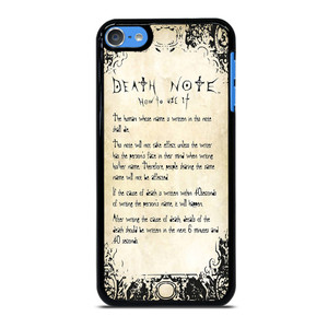RULES OF THE DEATH NOTE 2 iPod Touch 7 Case RULES OF THE DEATH NOTE 2 iPod Touch 7 Case