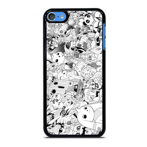 DIGIMON BLACK WHITE iPod Touch 7 Case DIGIMON BLACK WHITE iPod Touch 7 Case