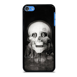 DATE SKULLS ILLUSION BLACK iPod Touch 7 Case DATE SKULLS ILLUSION BLACK iPod Touch 7 Case