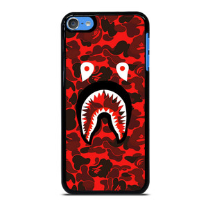 BAPE SHARK FACE RED CAMO iPod Touch 7 Case BAPE SHARK FACE RED CAMO iPod Touch 7 Case