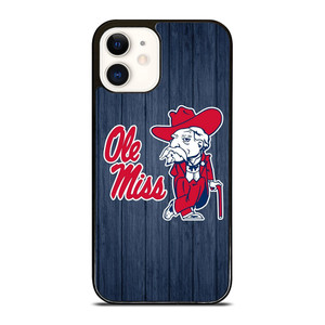 OLE MISS BASEBALL LOGO iPhone 12 Case