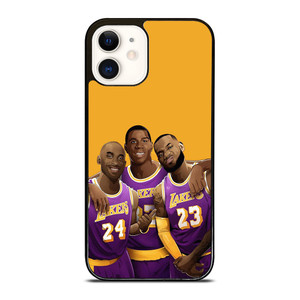 LOS ANGELES LAKERS PLAYERS iPhone 12 Case