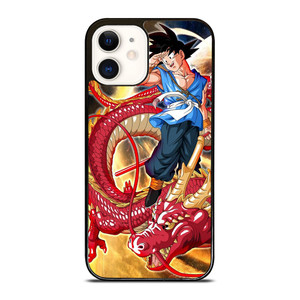 GOKU AND SHENRON DRAGON iPhone 12 Case