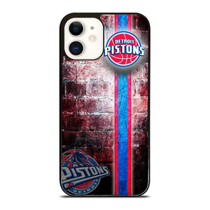 DETROIT PISTONS LOGO iPhone 12 Case DETROIT PISTONS LOGO iPhone 12 Case