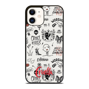 CRUELLA DISNEY PATTERN iPhone 12 Case CRUELLA DISNEY PATTERN iPhone 12 Case
