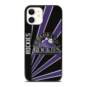 COLORADO ROCKIES LOGO 3 iPhone 12 Case