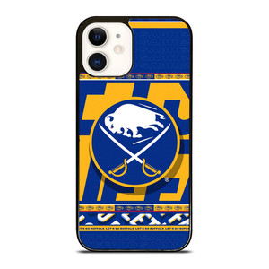 BUFALLO SABRES LOGO 2 iPhone 12 Case