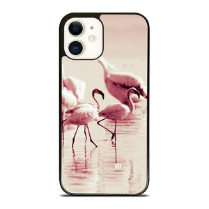 TWIN FLAMINGO iPhone 12 Case TWIN FLAMINGO iPhone 12 Case
