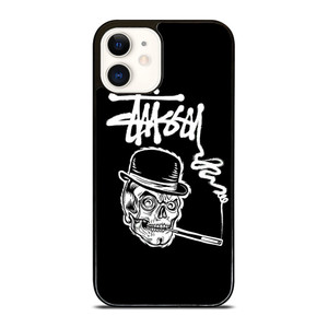 STUSSY SMOKE SKULL iPhone 12 Case