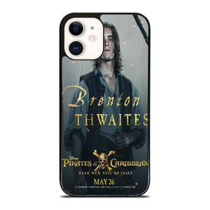 PIRATES OF THE CARIBBEAN BRENTON THWAITES iPhone 12 Case PIRATES OF THE CARIBBEAN BRENTON THWAITES iPhone 12 Case