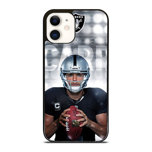 OAKLAND RAIDERS DEREK CARR iPhone 12 Case OAKLAND RAIDERS DEREK CARR iPhone 12 Case