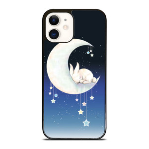 MOON BUNNY SLEEPING iPhone 12 Case