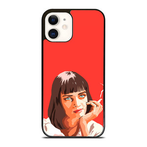 MIA WALLACE PULP FICTION iPhone 12 Case