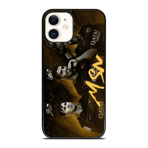 MESSI SUAREZ NEYMAR MSN BARCELONA iPhone 12 Case MESSI SUAREZ NEYMAR MSN BARCELONA iPhone 12 Case