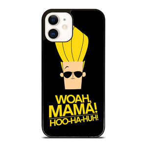 JOHNNY BRAVO WOAH MAMA iPhone 12 Case