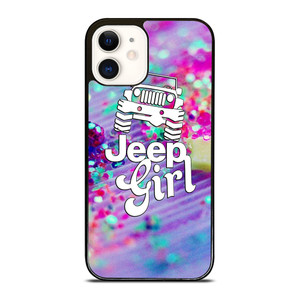 JEEP GIRL PINK iPhone 12 Case JEEP GIRL PINK iPhone 12 Case