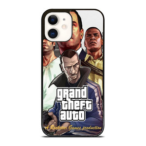 GTA GRAND THEFT AUTO iPhone 12 Case