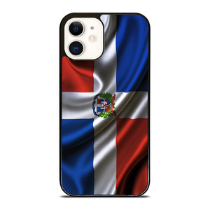 DOMINICAN REPUBLIC FLAG iPhone 12 Case