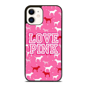 DOG PINK VICTORIA'S SECRET iPhone 12 Case DOG PINK VICTORIA'S SECRET iPhone 12 Case