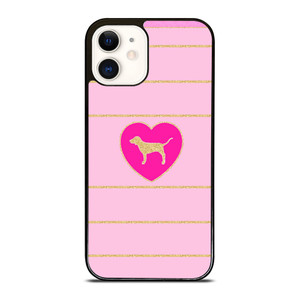 DOG PINK VICTORIA'S SECRET 2 iPhone 12 Case DOG PINK VICTORIA'S SECRET 2 iPhone 12 Case