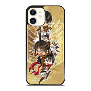 CHIBI ATTACK ON TITAN iPhone 12 Case