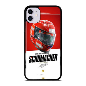MICHAEL SCHUMACHER HELMET 2 iPhone 11 Case