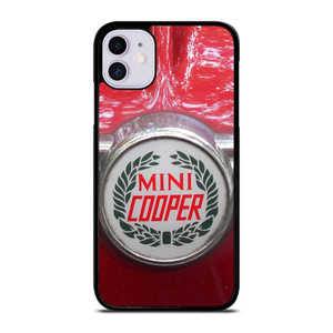RED MINI COOPER LOGO iPhone 11 Case