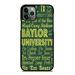 BAYLOR BEARS UNIVERSITY 2 iPhone 11 Pro Max Case