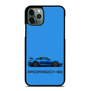 PORSCHE CAR BLUE iPhone 11 Pro Max Case PORSCHE CAR BLUE iPhone 11 Pro Max Case