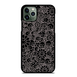 TAKASHI MURAKAMI BLACK SKULL iPhone 11 Pro Max Case