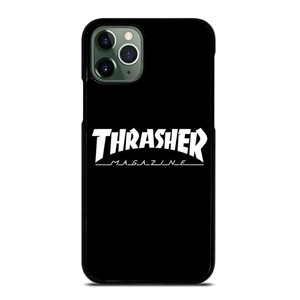 THRASHER MAGAZINE BLACK iPhone 11 Pro Max Case THRASHER MAGAZINE BLACK iPhone 11 Pro Max Case