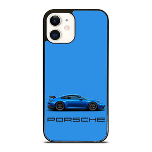 PORSCHE CAR BLUE iPhone 12 Case PORSCHE CAR BLUE iPhone 12 Case