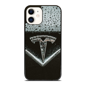 TESLA CAR LOGO 3 iPhone 12 Case