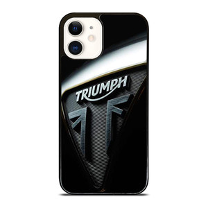 TRIUMPH MOTORCYCLE LOGO iPhone 12 Case