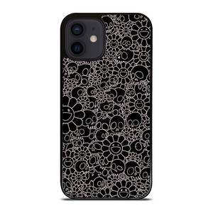TAKASHI MURAKAMI BLACK SKULL iPhone 12 Mini Case TAKASHI MURAKAMI BLACK SKULL iPhone 12 Mini Case