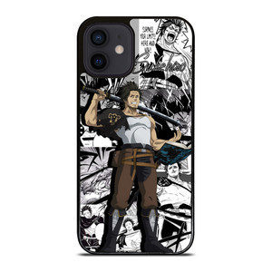 YAMI BLACK CLOVER COLLAGE 4 iPhone 12 Mini Case YAMI BLACK CLOVER COLLAGE 4 iPhone 12 Mini Case