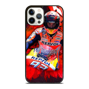 MARC MARQUEZ HELMET 2 iPhone 12 Pro Case