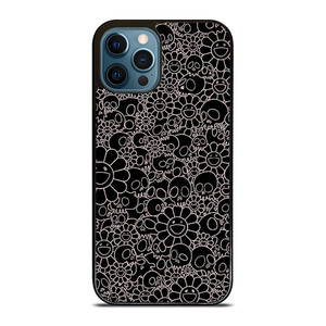 TAKASHI MURAKAMI BLACK SKULL iPhone 12 Pro Max Case TAKASHI MURAKAMI BLACK SKULL iPhone 12 Pro Max Case