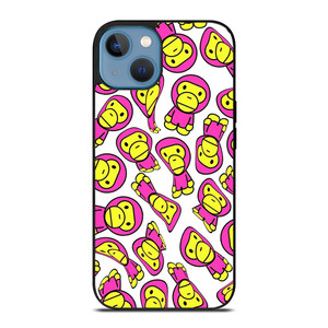 BAPE BABY MILO PATTERN iPhone 13 Case
