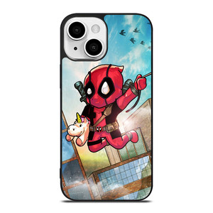 CUTE DEADPOOL ART iPhone 13 Mini Case