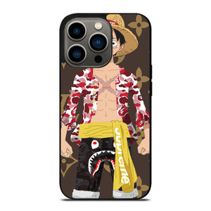 LUFFY ONE PIECE HYPEBEAST iPhone 13 Pro Case