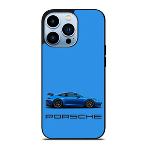 PORSCHE CAR BLUE iPhone 13 Pro Max Case PORSCHE CAR BLUE iPhone 13 Pro Max Case