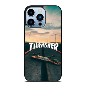 THRASHER MAGAZINE SKATEBOARD iPhone 13 Pro Max Case THRASHER MAGAZINE SKATEBOARD iPhone 13 Pro Max Case