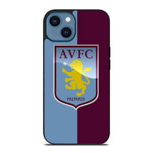 ASTON VILLA FC LOGO EPL 2 iPhone 14 Case
