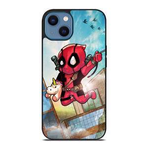 CUTE DEADPOOL ART iPhone 14 Case