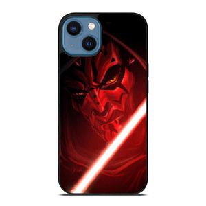 DARTH MAUL STAR WARS FACE 2 iPhone 14 Case